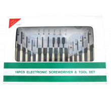 Набор часовых отверток (16 предметов) (HT-16) (HY-16) REXANT