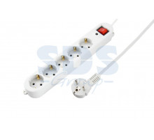 Сетевой фильтр 5 гнезд 1.5м Rexant серия ОПТИМА