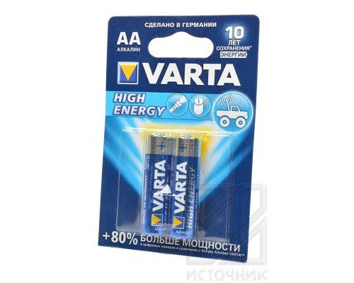 VARTA HIGH ENERGY 4906 LR6  BL2