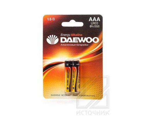 DAEWOO ENERGY Alkaline LR03EA-2B LR03 BL2