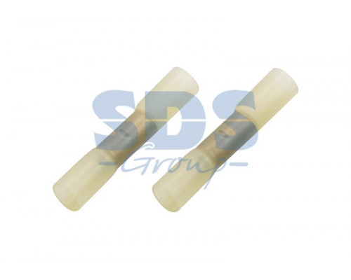 СОЕДИНИТЕЛЬНАЯ ГИЛЬЗА изолированная термоусаживаемая (СГИ-т L-52мм) 4-6мм² (KY-5) желтый REXANT