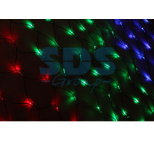 Гирлянда - сеть Чейзинг LED 2*1.5м (288 диодов), КАУЧУК, МУЛЬТИ