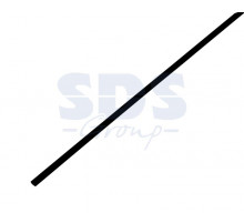 3.0 / 1.5 мм 1м термоусадка черная REXANT