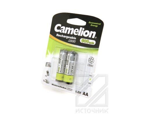 Camelion NC-AA600BP2 АА-600mAh Ni-Cd BL2