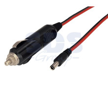 Автозарядка с индикатором (разъем 2.1х5.5) (АЗУ) шнур прямой 1.5M REXANT