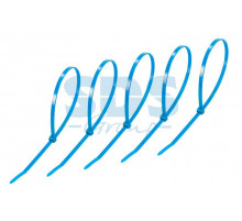 Хомут nylon 300 х 5.0 мм 25шт синий REXANT