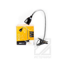 Jazzway PTL-1215C 4W/3000K BLACK (на прищепке)