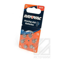 RAYOVAC ACOUSTIC SPECIAL 13 BL6