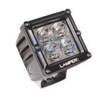 Светодиодная фара поворотная квадратная 12W