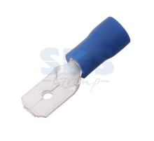 КЛЕММА ПЛОСКАЯ изолированная (КПИ штекер - 6.3мм) 1.5-2.5мм² (VM2-250) REXANT