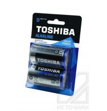 TOSHIBA Alkaline LR20GCNN BP-2 FA LR20 BL2