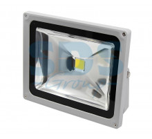 Прожектор уличный LED, белый, 50W, 220В, 4000 Lm, IP65. Lamper