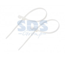 Хомут под винт nylon 3.5 х 100 мм 100шт белый REXANT