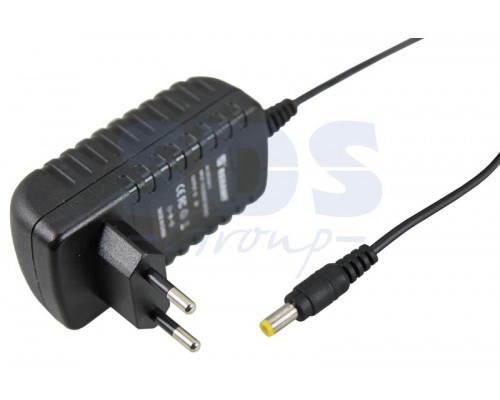 Источник питания 110-220V AC/12V DC, 2А, 24W с DC разъемом подключения 5.5*2.1, без влагозащиты (IP23)