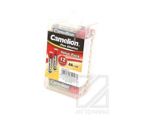 Camelion Plus Alkaline LR6-PBH12 LR6 в пласт. боксе 12 шт