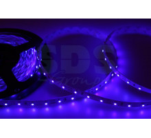 LED лента открытая, IP23, SMD 3528, 60 диодов/метр, 12V, цвет светодиодов синий NEON-NIGHT