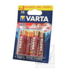 VARTA MAX TECH 4706 LR6 4+2шт BL6