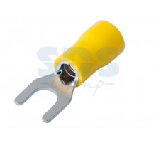 НАКОНЕЧНИК ВИЛОЧНЫЙ изолированный (НВИ - 5.3мм) 4-6мм² (SVS5.5-5, VS5.5-5) REXANT