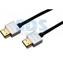 Шнур HDMI - HDMI gold 1.5М Ultra Slim (блистер) REXANT