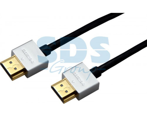 Шнур HDMI - HDMI gold 1.5М Ultra Slim (блистер) REXANT