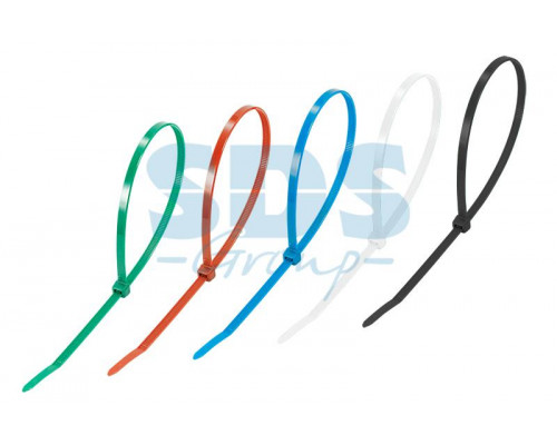 Хомут nylon 300 х 5.0 мм 25шт цветные REXANT