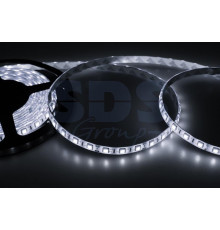 LED лента открытая, ширина 10 мм, IP23, SMD 5050, 60 диодов/метр, светоотдача 18 LM/1 LED, 12V, цвет светодиодов белый LAMPER