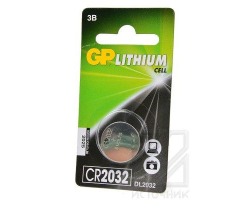 GP Lithium CR2032-7CR1 CR2032 BL1