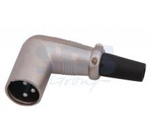 РАЗЪЕМ CANON штекер XLR на шнур угловой REXANT