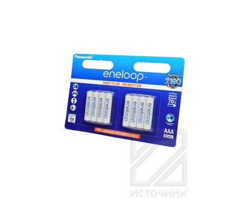 Panasonic eneloop BK-4MCCE/8BE 750mAh AAA BL8