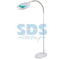 Лупа напольная 3Х с подсветкой 60 LED, белая REXANT