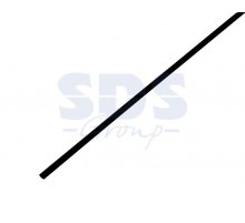 2.5 / 1.25 мм 1м термоусадка черная REXANT