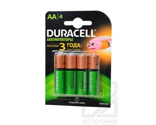 DURACELL HR6 AA 1300mAh BL4