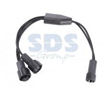 Разветвитель для светодиодных гирлянд (1вход, 2 выхода)