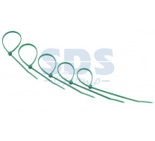 Хомут nylon 200 х 4.0 мм 25шт зеленый REXANT