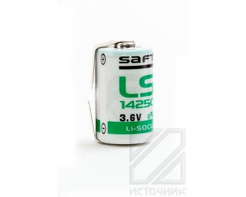 SAFT LS 14250 CNR 1/2AA с лепестковыми выводами