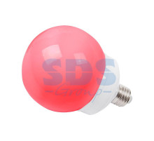 Лампа шар DIA 100 12 LED е27 КРАСНАЯ NEON-NIGHT