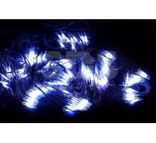 Гирлянда - сеть Чейзинг LED 2*4м (560 диодов), КАУЧУК, БЕЛЫЕ и СИНИЕ диоды