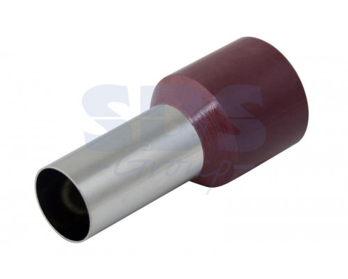 НАКОНЕЧНИК ШТЫРЕВОЙ ВТУЛОЧНЫЙ изолированный (НШВИ F-16мм) 35мм² (СЕ350016red) красный REXANT