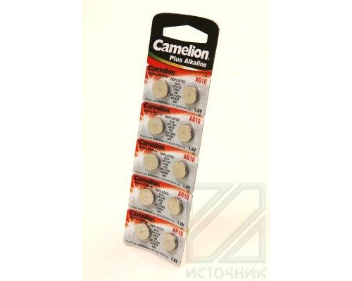 Camelion AG10-BP10 AG 10  389 BL10