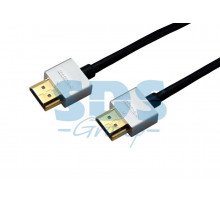 Шнур HDMI - HDMI gold 3М Ultra Slim (блистер) REXANT