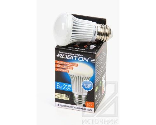 ROBITON LED M50-6W-2700K-E27 BL1