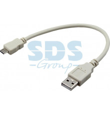 Шнур micro USB (male) - USB-A (male) 0.2M REXANT