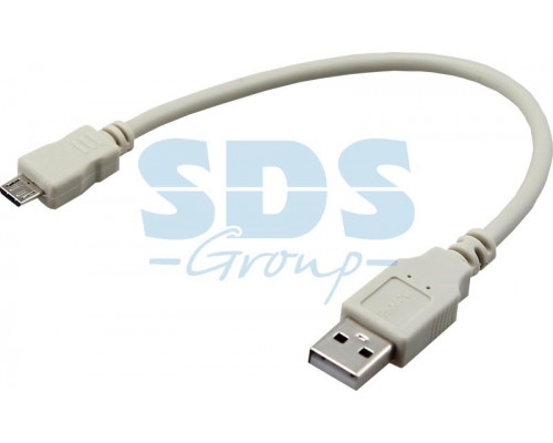 Шнур micro USB (male) - USB-A (male) 0.2M REXANT