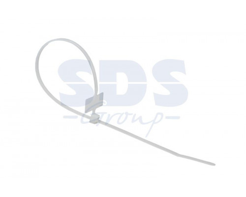 Хомут под маркер nylon 100 мм 100 шт белый REXANT