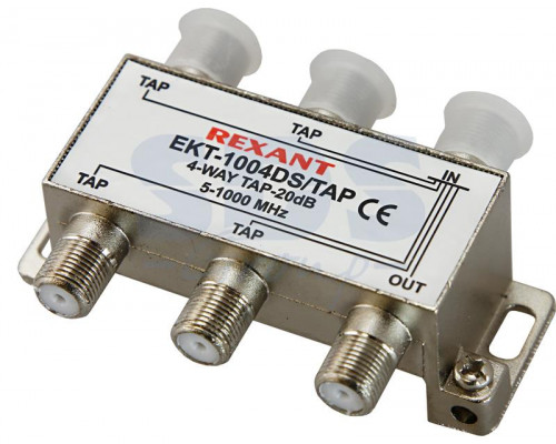 ОТВЕТВИТЕЛЬ 4 отвода 20 дБ REXANT