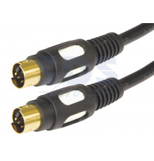 Шнур SVHS Plug - SVHS Plug 7М (GOLD) REXANT