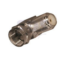 ПЕРЕХОД штекер F - гнездо F угловой PROCONNECT