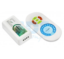 Беспроводной одноканальный диммер 2.4G с пультом ДУ, DC 12-24V, 12А