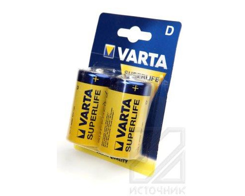 VARTA SUPERLIFE 2020 R20 BL2