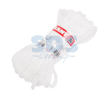 Шнур с сердечником 7мм 20м (белый)